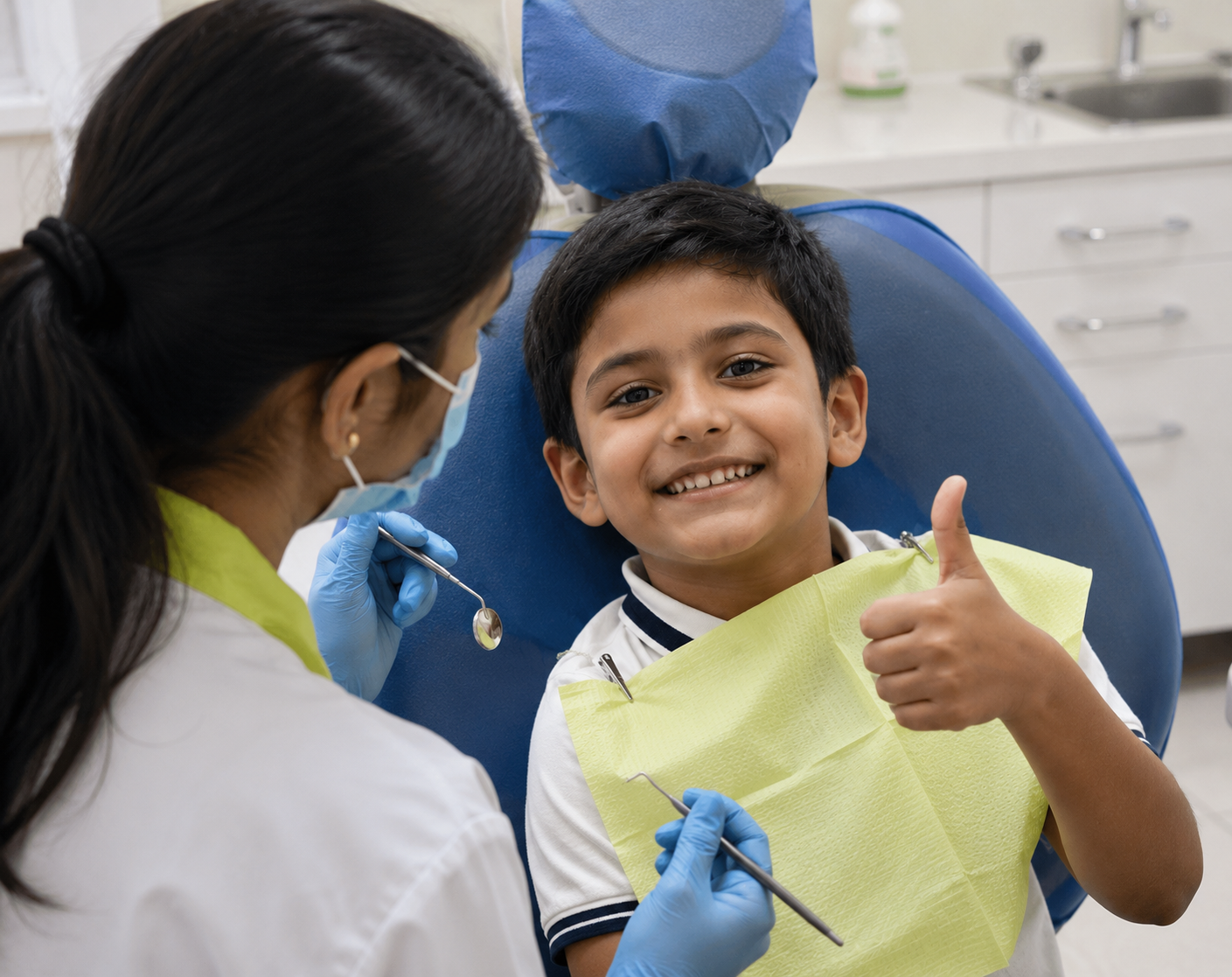 Happy patient